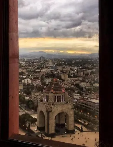 Loft In Reforma 27 With Amazing Balcony Views On The 9th Floor Apartamento *