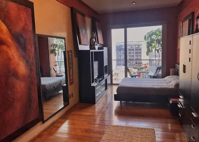Loft In Reforma 27 With Amazing Balcony Views On The 9th Floor